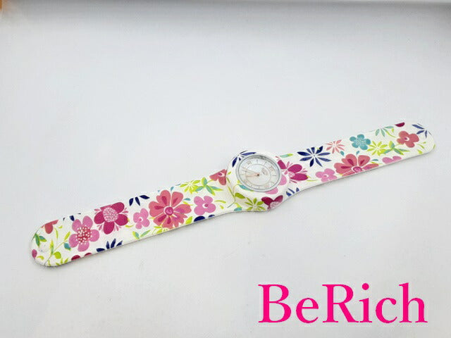 美品 ビルズ ウォッチ bill's watchs クラシック レディース 腕時計 WP05 シェル 文字盤 SS ラバー ブレス ロゴ 着せ替え アナログ クォーツ QZ ウォッチ 【中古】【送料無料】 ht4527