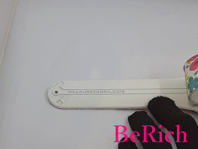 美品 ビルズ ウォッチ bill's watchs クラシック レディース 腕時計 WP05 シェル 文字盤 SS ラバー ブレス ロゴ 着せ替え アナログ クォーツ QZ ウォッチ 【中古】【送料無料】 ht4527