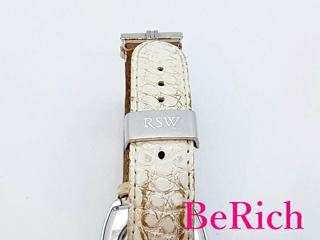 ラマ スイス ウォッチ RSW SUMO レディース 腕時計 7200.BS.AA2.211.00 白 ホワイト 文字盤 SS レザー 自動巻き 【中古】【送料無料】 ht4540
