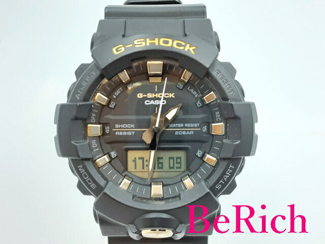 カシオ CASIO G-SHOCK GA-810B メンズ 腕時計 黒 ブラック 文字盤 ウレタン 樹脂 アナログ デジタル アナデジ クォーツ QZ ウォッチ Gショック 【中古】【送料無料】 ht4751