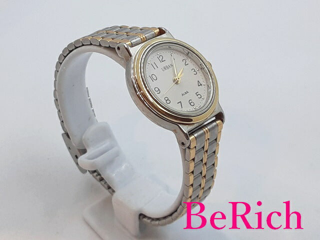 セイコー SEIKO アルバ ALBA レディース 腕時計 V701-1L30 アイボリー 文字盤 SS ブレス クォーツ QZ ウォッチ 【中古】【送料無料】 ht4766