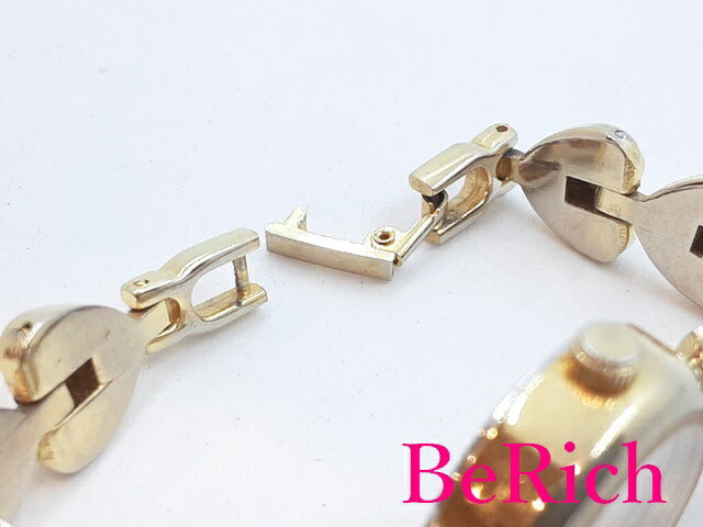 ボールーン BOULUNE レディース 腕時計 シルバー 文字盤 SS ブレス ロゴ アナログ クォーツ QZ ウォッチ 【中古】【送料無料】 ht4814