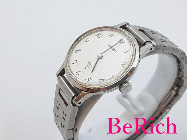 セイコー SEIKO ソシエ 手巻き レディース 腕時計 11-0870 白 ホワイト 文字盤 SS ブレス アナログ ウォッチ Socie 【中古】【送料無料】 ht4827