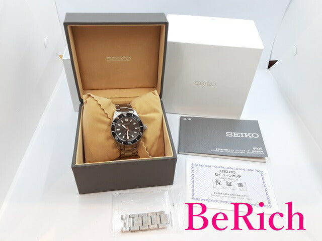 美品 セイコー SEIKO プロスペックス ダイバー スキューバ SBDC101 6R35-00P0 自動巻き メンズ 腕時計 デイト 黒 ブラック 文字盤 SS ブレス AT オートマ ウォッチ PROSPEX 【中古】【送料無料】 ht4897
