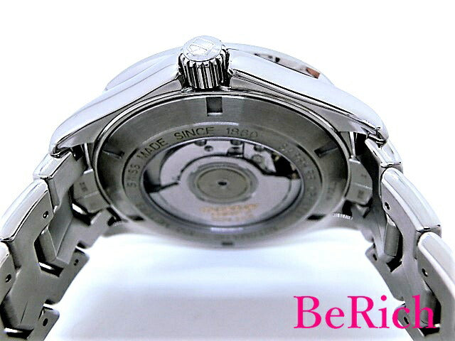 美品 タグホイヤー リンク WAT201A.BA0951 メンズ 腕時計 GMT キャリバー7 デイト 100m防水 自動巻き AT ブラック文字盤 SS TAGHEUER 【中古】【送料無料】 mk2288