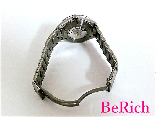 美品 タグホイヤー リンク WAT201A.BA0951 メンズ 腕時計 GMT キャリバー7 デイト 100m防水 自動巻き AT ブラック文字盤 SS TAGHEUER 【中古】【送料無料】 mk2288