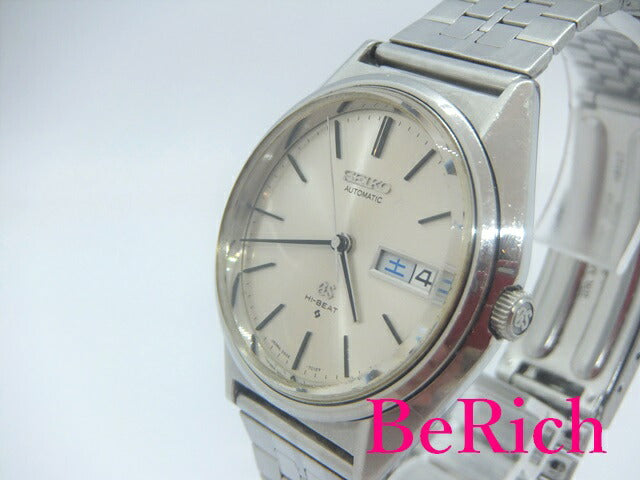 グランド セイコー Grand Seiko ハイビート 5646-7010 自動巻き メンズ 腕時計 デイデイト シルバー 文字盤 SS ブレス AT オートマ アナログ ウォッチ 56 GS アンティーク 【中古】【送料無料】 sb617