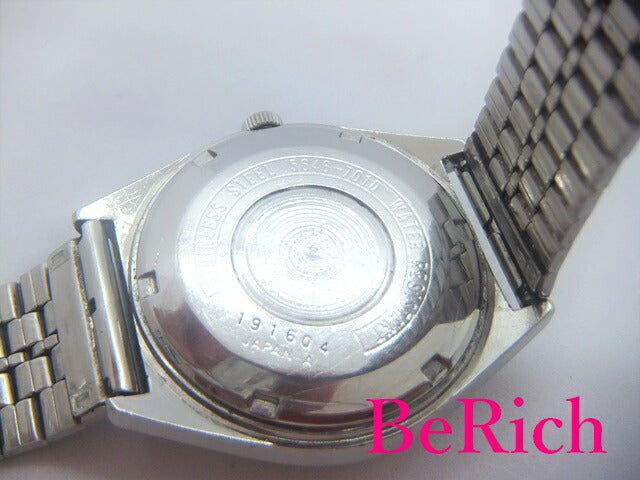 グランド セイコー Grand Seiko ハイビート 5646-7010 自動巻き メンズ 腕時計 デイデイト シルバー 文字盤 SS ブレス AT オートマ アナログ ウォッチ 56 GS アンティーク 【中古】【送料無料】 sb617