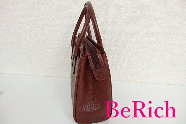 ニナリッチ ハンドバッグ 赤 レッド レザー NINA RICCI 【中古】【送料無料】 sh1152