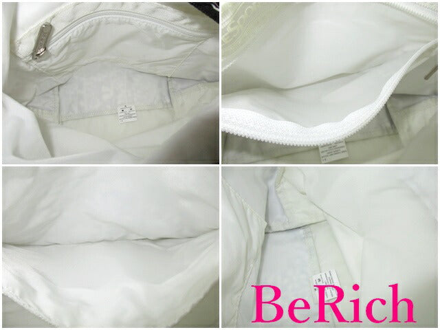 レスポートサック LeSportsac ショルダーバッグ 黒 白 ブラック ホワイト 総柄 ナイロン 斜め掛け 鞄 【中古】【送料無料】 sh1350