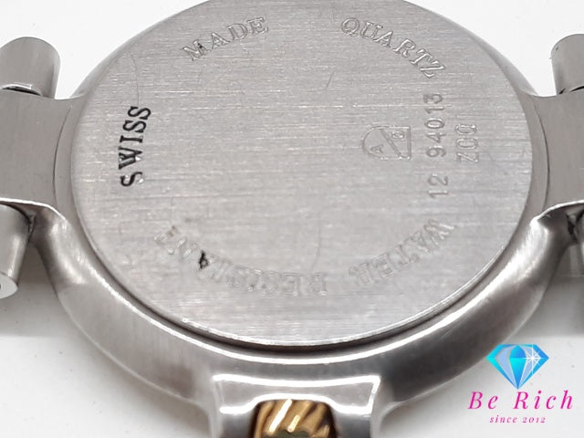 ダンヒル dunhill ミレニアム レディース 腕時計 デイト 白 ホワイト SS ブレス アナログ クォーツ QZ ウォッチ 【中古】【送料無料】 bt3484