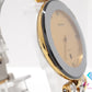 ラドー RADO フローレンス デイト メンズ 腕時計 160.3677.2 ラウンド ゴールド シルバー SS ブレス アナログ クォーツ ウォッチ FLORENCE 【中古】【送料無料】 bt3590