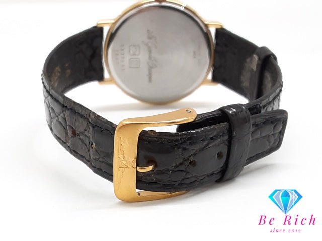ロンジン LONGINES ラ グラン クラシック メンズ 腕時計 7097 ゴールド SS レザー ブレス アナログ クォーツ QZ ウォッチ  La Grande Classique De Longines【中古】【送料無料】 bt3599