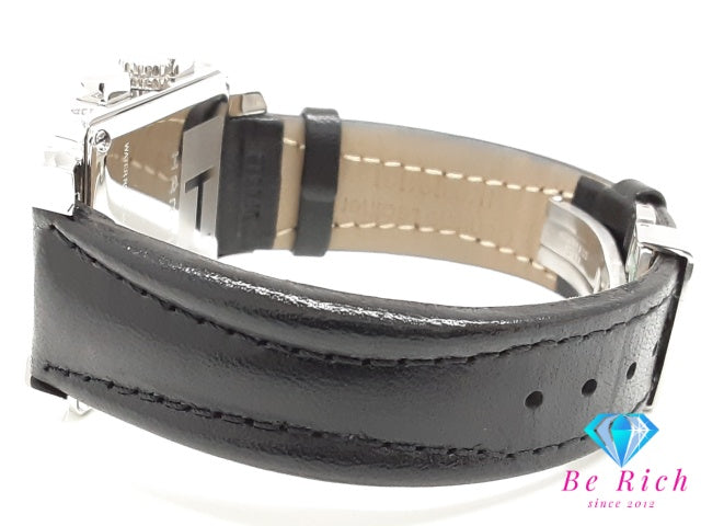 ハミルトン HAMILTON ロイド クロノグラフ デイト H194120 メンズ 腕時計 黒 ブラック SS レザー ブレス ロゴ アナログ クォーツ QZ ウォッチ Lloyd 【中古】【送料無料】 bt3635