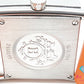 エルメス HERMES バレニア デイト BA1.210 レディース 腕時計 スクエア 白 ホワイト SS レザー ブレス アナログ クォーツ QZ ウォッチ Barenier  【中古】【送料無料】 bt3642