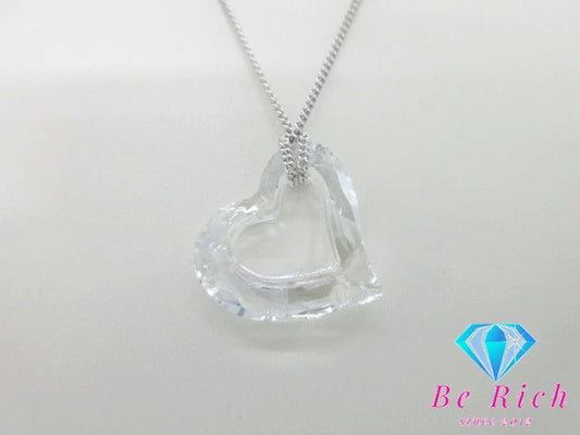 スワロフスキー SWAROVSKI Cardinal ネックレス ペンダント  ハート クリスタル ジュエリー アクセサリー 【中古】【送料無料】 ba2753