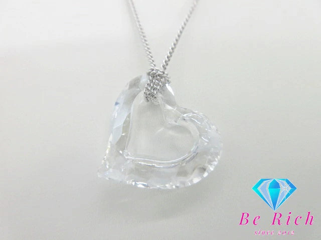 スワロフスキー SWAROVSKI Cardinal ネックレス ペンダント  ハート クリスタル ジュエリー アクセサリー 【中古】【送料無料】 ba2753