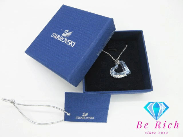 スワロフスキー SWAROVSKI Cardinal ネックレス ペンダント  ハート クリスタル ジュエリー アクセサリー 【中古】【送料無料】 ba2753