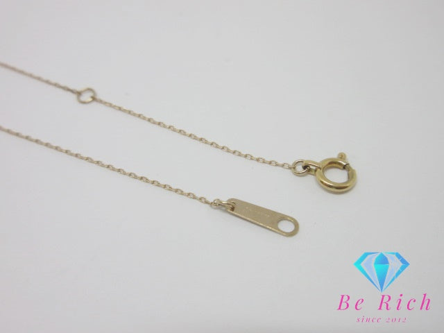 カナル ヨンドシー Canal 4℃ K18 PG ダイヤモンド 付 ネックレス ペンダント 18金 750 ピンク ゴールド メレ 宝石 ジュエリー アクセサリー  【中古】【送料無料】 ba2820