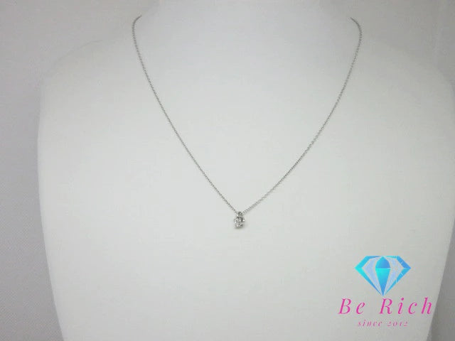 ティファニー TIFFANY ＆ Co. Pt950 プラチナ ソリティア ダイヤモンド ネックレス ペンダント 宝石 ジュエリー アクセサリー 【中古】【送料無料】 ba2974