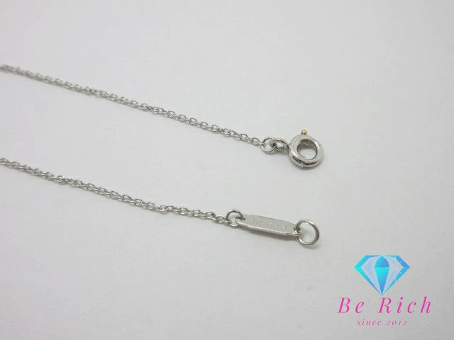 ティファニー TIFFANY ＆ Co. Pt950 プラチナ ソリティア ダイヤモンド ネックレス ペンダント 宝石 ジュエリー アクセサリー 【中古】【送料無料】 ba2974