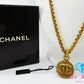 シャネル CHANEL ココマーク ロング ネックレス ゴールド メッキ C ロゴ ジュエリー アクセサリー 小物  【中古】【送料無料】 ba3112