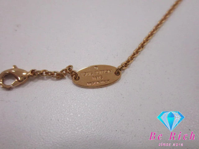 ルイ ヴィトン LOUIS VUITTON コリエ マイブルーミング ストラス ネックレス フラワー M00592 ゴールド レディース メンズ ジュエリー アクセサリー 小物  【中古】【送料無料】 ba3133