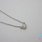 ティファニー TIFFANY ＆ Co. Pt950 プラチナ バイザヤード 1P ダイヤモンド ネックレス エルサ ペレッティ【中古】【送料無料】 ba3191