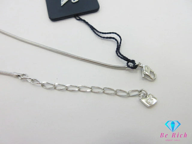 スワロフスキー SWAROVSKI クリスタル 十字架 クロス モチーフ ネックレス ペンダント クリスタル シルバー ジュエリー アクセサリー【中古】【送料無料】 ba3208