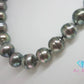 田崎真珠 TASAKI 黒蝶 真珠 10 - 13mm 珠 バロック パール ネックレス シルバー SILVER 宝石 ジュエリー アクセサリー パーティ フォーマル 【中古】【送料無料】ba3284