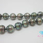 田崎真珠 TASAKI 黒蝶 真珠 10 - 13mm 珠 バロック パール ネックレス シルバー SILVER 宝石 ジュエリー アクセサリー パーティ フォーマル 【中古】【送料無料】ba3284