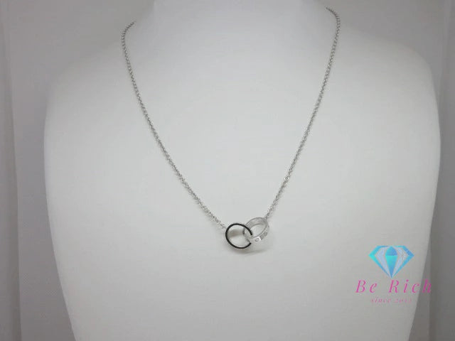 カルティエ Cartier ベビー LOVE ネックレス ホワイト ゴールド ラブ 750 WG K18 18金 ロゴ ジュエリー アクセサリー  【中古】【送料無料】 ba3301298980