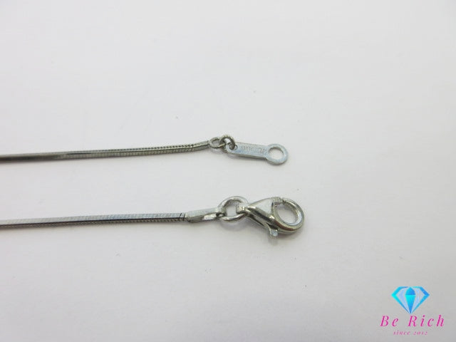 4℃ ヨンドシー 925 カラーストーン 付 ハートモチーフ デザイン ネックレス ペンダント シルバー SILVER ジュエリー アクセサリー【中古】【送料無料】 ba3373