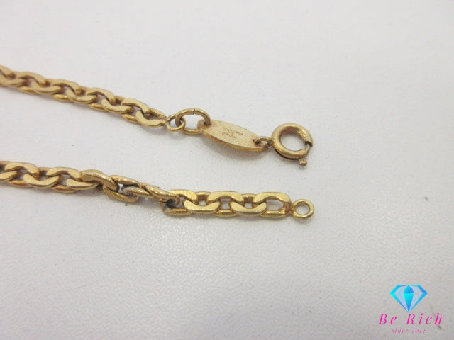 シャネル CHANEL ココマーク ロング ネックレス ゴールド メッキ C ロゴ ジュエリー アクセサリー 小物  【中古】【送料無料】 ba3412