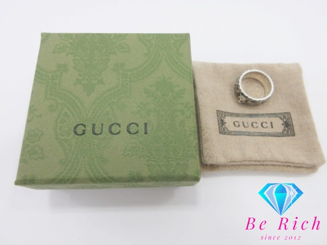 グッチ GUCCI キャット ヘッド アラベスク リング 指輪 433571 21号 SV Ag 925 シルバー ロゴ ジュエリー アクセサリー【中古】【送料無料】 ba3456