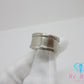 カルティエ Cartier K18 WG C2 リング 指輪 #51 11号 18金 750 ホワイト ゴールド ジュエリー アクセサリー 【中古】【送料無料】 ba2636