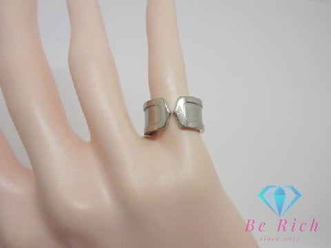 カルティエ Cartier K18 WG C2 リング 指輪 #51 11号 18金 750 ホワイト ゴールド ジュエリー アクセサリー 【中古】【送料無料】 ba2636