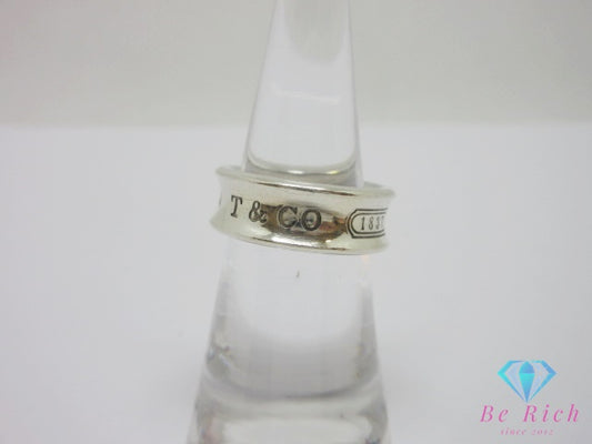 ティファニー TIFFANY & Co. 1837 ナロー リング 指輪 9号 シルバー 925 SILVER ロゴ ジュエリー アクセサリー 【中古】【送料無料】 ba3173