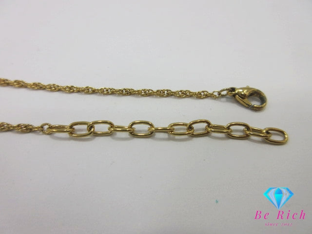 ニナリッチ NINA RICCI ロゴ モチーフ ネックレス ペンダント ゴールド シルバー メッキ ジュエリー アクセサリー 【中古】【送料無料】 ba3521