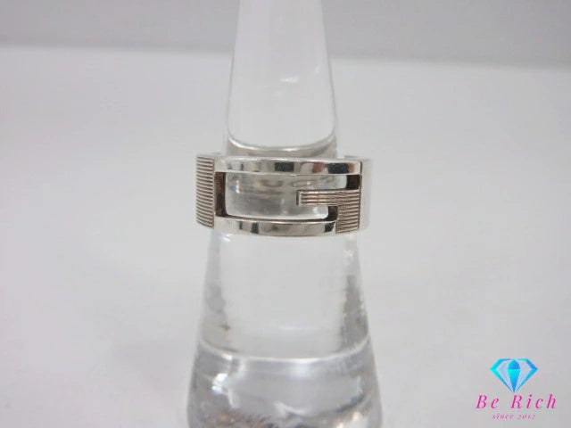 グッチ GUCCI ブランデッド レギュラー G リング 指輪 #13 12号  SV Ag 925 シルバー ロゴ ジュエリー アクセサリー【中古】【送料無料】ba3532