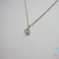 4℃ ヨンドシー K10 WG ダイヤモンド 付 ネックレス ペンダント ホワイトゴールド 宝石 ジュエリー アクセサリー 【中古】【送料無料】 ba3541
