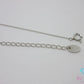 4℃ ヨンドシー K10 WG ダイヤモンド 付 ネックレス ペンダント ホワイトゴールド 宝石 ジュエリー アクセサリー 【中古】【送料無料】 ba3541