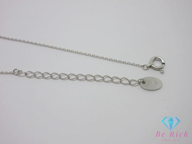 4℃ ヨンドシー K10 WG ダイヤモンド 付 ネックレス ペンダント ホワイトゴールド 宝石 ジュエリー アクセサリー 【中古】【送料無料】 ba3541