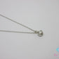 4℃ ヨンドシー K10 WG ダイヤモンド 付 ネックレス ペンダント ホワイトゴールド 宝石 ジュエリー アクセサリー 【中古】【送料無料】 ba3541
