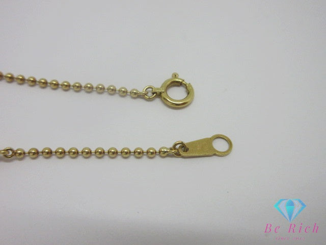 ミキモト MIKIMOTO K18 YG ベビーパール 真珠 3mm 珠 付 ブレスレット 18金 750 イエロー ゴールド ジュエリー アクセサリー ファッション 小物 婦人 レディース 【中古】【送料無料】 ba3542
