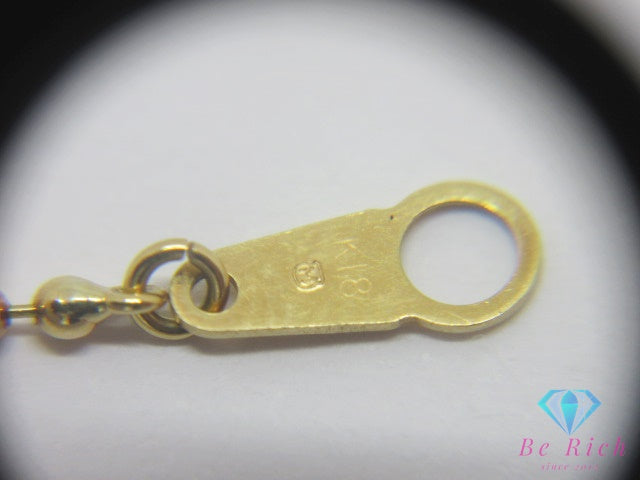ミキモト MIKIMOTO K18 YG ベビーパール 真珠 3mm 珠 付 ブレスレット 18金 750 イエロー ゴールド ジュエリー アクセサリー ファッション 小物 婦人 レディース 【中古】【送料無料】 ba3542