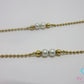 ミキモト MIKIMOTO K18 YG ベビーパール 真珠 3mm 珠 付 ブレスレット 18金 750 イエロー ゴールド ジュエリー アクセサリー ファッション 小物 婦人 レディース 【中古】【送料無料】 ba3542