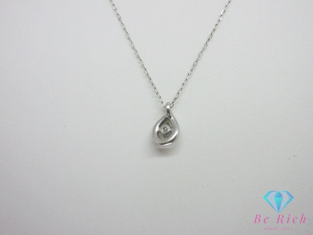 4℃ ヨンドシー pt850 ダイヤモンド 付 デザイン ネックレス ペンダント プラチナ 宝石 ジュエリー アクセサリー 【中古】【送料無料】 ba3553で℃ ヨンドシー pt850 ダイヤモンド 付 デザイン ネックレス ペンダント プラチナ 宝石 ジュエリー アクセサリー 【中古】【送料無料】 ba3553で