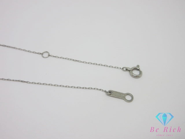 4℃ ヨンドシー pt850 ダイヤモンド 付 デザイン ネックレス ペンダント プラチナ 宝石 ジュエリー アクセサリー 【中古】【送料無料】 ba3553で℃ ヨンドシー pt850 ダイヤモンド 付 デザイン ネックレス ペンダント プラチナ 宝石 ジュエリー アクセサリー 【中古】【送料無料】 ba3553で