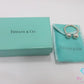 ティファニー TIFFANY & Co. キーリング キーホルダー チャーム SV 925 シルバー ロゴ バッグ アクセサリー 小物 【中古】【送料無料】 ba3591